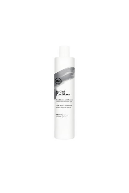White 360 Be Cool Conditioner bottle with a gray label